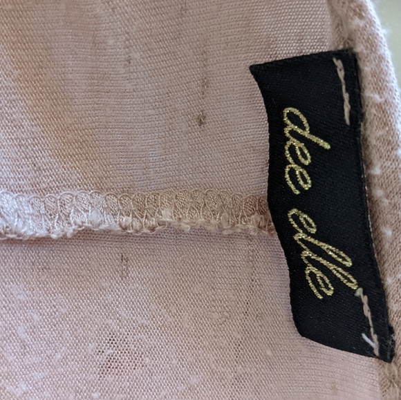 Dee Elle oversized lightweight pink top - Picture 5 of 5